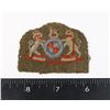 Image 1 : #798 WW2 BRITISH WARRANT OFFICER BADGE CLOTH