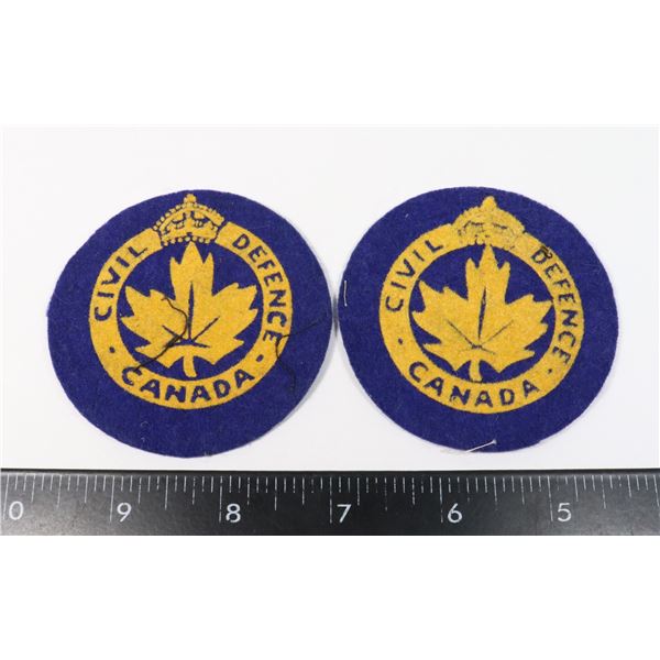 #806 COLD WAR ERA CANADA CIVIL DEFENCE INSIGNIA