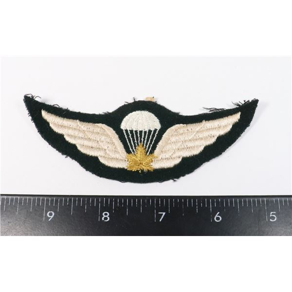 #809 CANADIAN JUMP WINGS PARACHUTIST 1940'S/50S