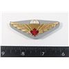 Image 1 : #811 CANADIAN AIRBORNE METAL WINGS RED LEAF 1975