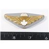 Image 1 : #812 CANADIAN ARMED FORCES WINGS WHITE LEAF 1975