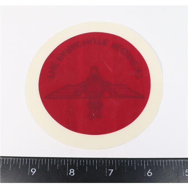 #815 BRITISH THE PARACHUTIE REGIMENT DECAL UNUSED