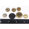 Image 2 : #833 WW1 WW2 ASSORTED NAVY BUTTONS LOT OF 7