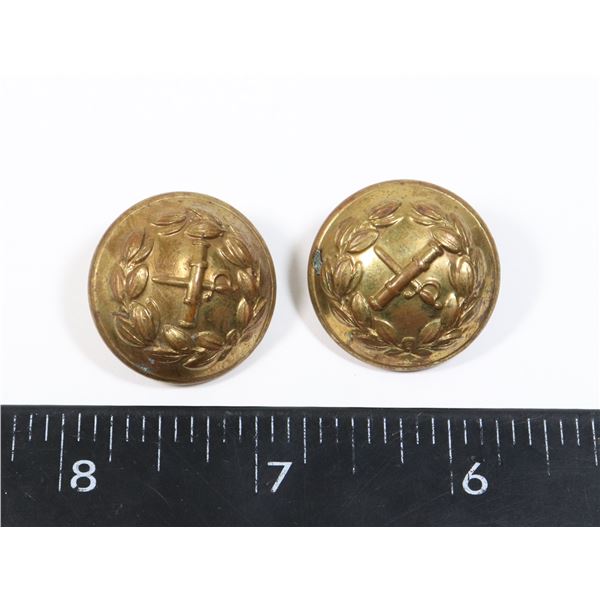 #837 WW2 BRITISH GENERALS BUTTONS HIGH RANK
