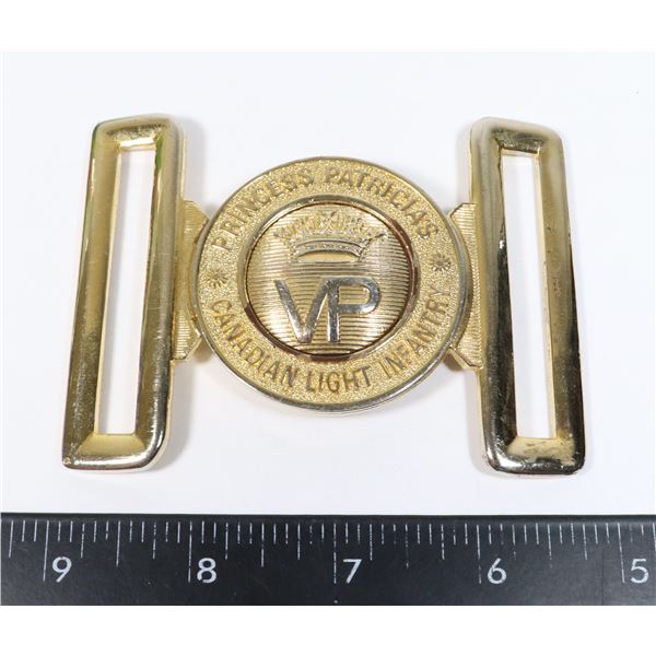 #841 PPCLI BELT BUCKLE TWO PIECE WILLIAM SCULLY