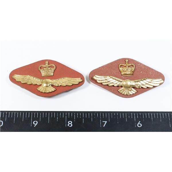 #848 ROYAL CANADIAN AIR FORCE WEDGE CAP INSIGNIA