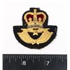 Image 1 : #849 RCAF ROYAL CANADIAN AIR FORCE WEDGE CAP BADGE