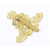 Image 2 : #856 COLD WAR ROYAL ARTILLERY BRITISH CAP BADGE