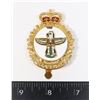 Image 1 : #860 CANADIAN MILITARY POLICE CAP BADGE HAS WEAR