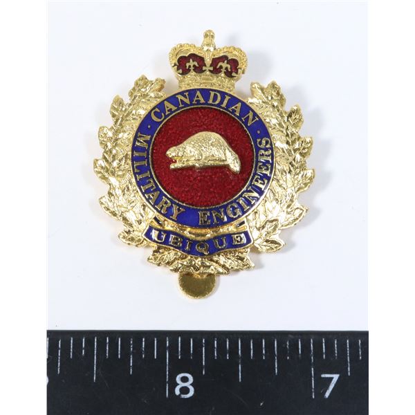 #861 ROYAL CANADIAN ENGINEERS CAP BADGE SCULLY