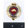Image 1 : #861 ROYAL CANADIAN ENGINEERS CAP BADGE SCULLY