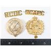 Image 1 : #867 LOT OF 4 INSIGNIA INCLUDING SHOULDER TITLES
