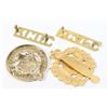 Image 2 : #867 LOT OF 4 INSIGNIA INCLUDING SHOULDER TITLES