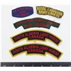 Image 1 : #876 SOUTH ALBERTA LIGHT HORSE SHOULDER TITLE SET