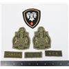 Image 1 : #890 LOT OF CANADIAN MILITARY INSIGNIA INC VIII CH