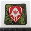 Image 1 : #892 31ST CANADIAN BRIGADE GROUP PATCH VELCRO