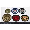 Image 1 : #902 LOT 6 QUEENS CROWN SLEEVE UNIFORM PATCHES