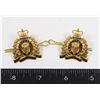 Image 1 : #915 ROYAL CANADIAN MOUNTED POLICE COLLAR BADGE