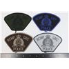 Image 1 : #919 4 RCMP ERT POLICE SHOULDER PATCHES VARIANTS