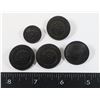 Image 1 : #924 BRITISH WEST RIDING CONSTABULARY BUTTON LOT