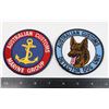 Image 1 : #926 AUSTRALIAN CUSTOMS PATCH LOT K-9 DETECTOR