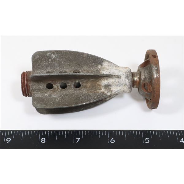 #936 WW2 CANADIAN MORTAR ROUND TAIL PIECE