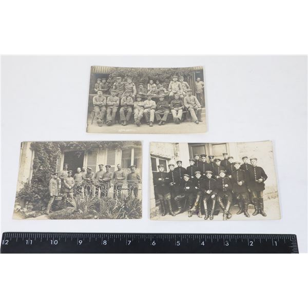 #942 WW1 IMPERIAL GERMAN PHOTO GROUP PHOTOS