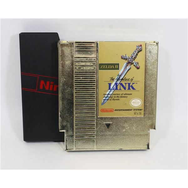 #948 NES ZELDA II THE LEGEND OF ZELDA GOLD CART