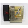 Image 1 : #948 NES ZELDA II THE LEGEND OF ZELDA GOLD CART
