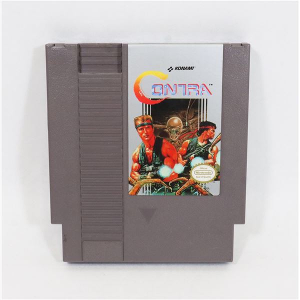 #951 NINTENDO NES GAME CONTRA WORKING!