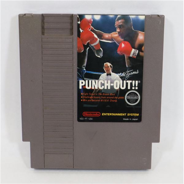 #952 NINTENDO NES GAME MIKE TYSON'S PUNCH OUT