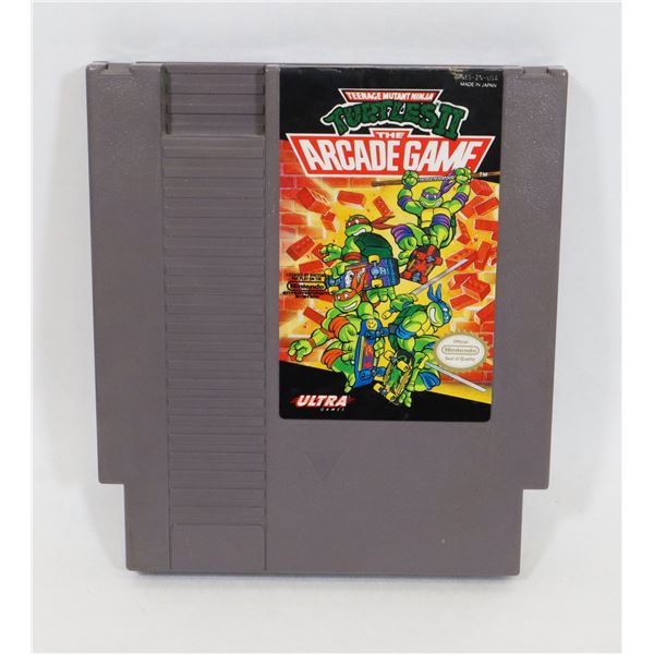 #953 NINTENDO NES GAME TMNT 2 ARCADE GAME