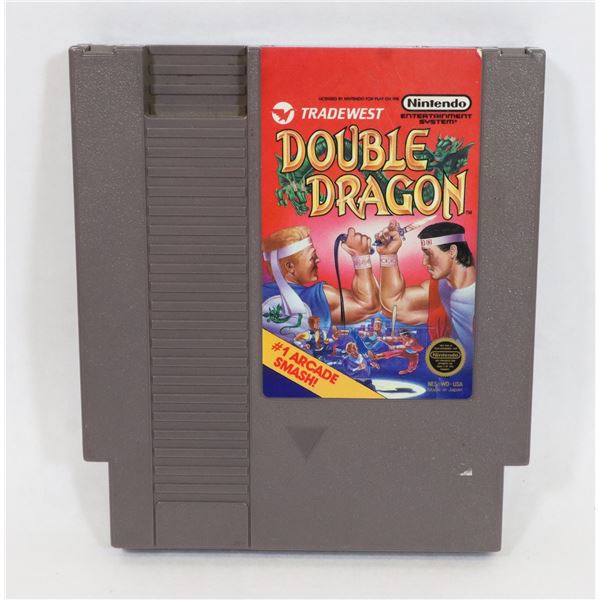 #955 NINTENDO NES GAME DOUBLE DRAGON WORKING!