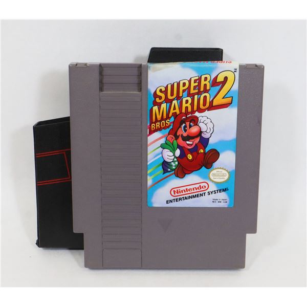 #956 NINTENDO NES GAME SUPER MARIO BROS 2 WORKS!