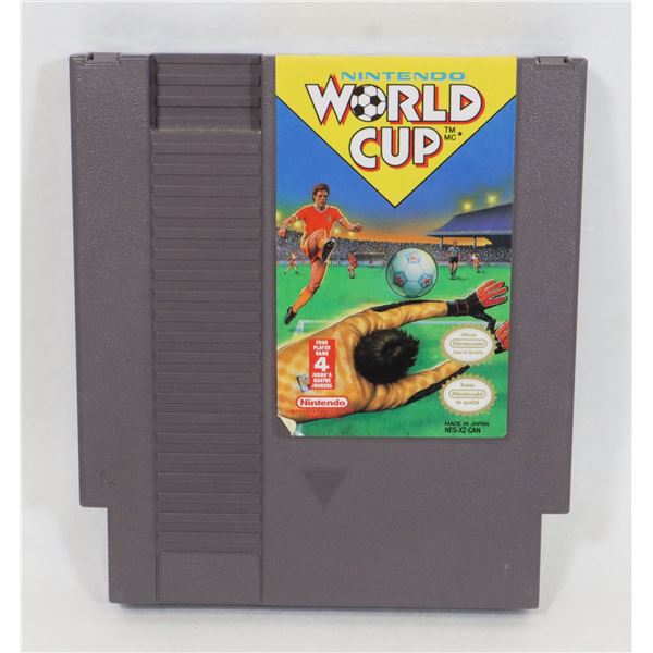 #959 NES GAME NINTENDO WORLD CUP SOCCER WORKS!