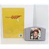 Image 1 : #978 NINTENDO N64 GAME GOLDENEYE 007 +MANUAL