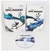 Image 1 : #986 NINTENDO WII GAME DISNEY EPIC MICKEY CIB