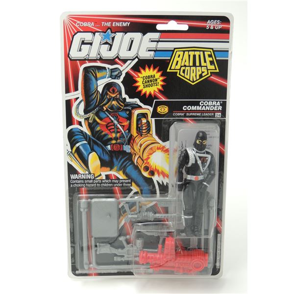 #1052 GI JOE ARAH 1993 COBRA COMMANDER CARDED