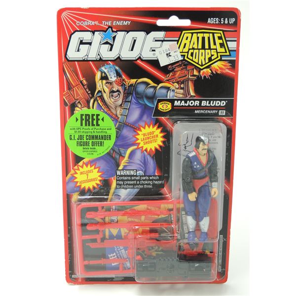 #1054 GI JOE ARAH 1993 MAJOR BLUDD CARDED FIGURE