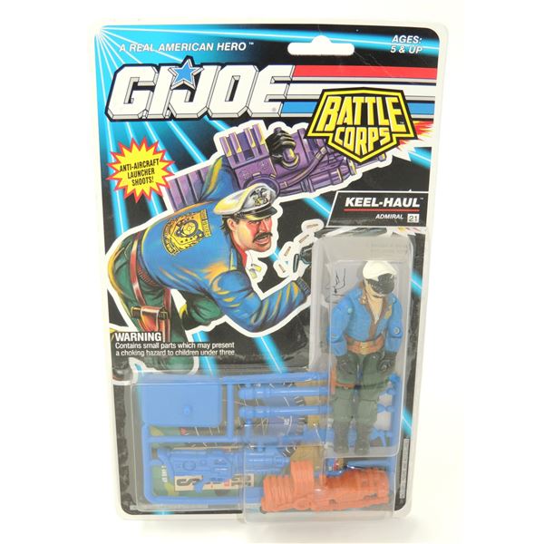 #1055 GI JOE ARAH 1992 KEEL-HAUL CARDED FIGURE