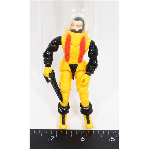 #1068 G.I. JOE ARAH COBRA 1987 SECTO-VIPER FIGURE