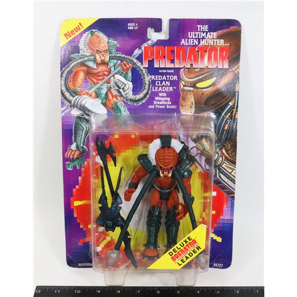 #1091 KENNER PREDATOR CLAN LEADER CARDED FIGURE