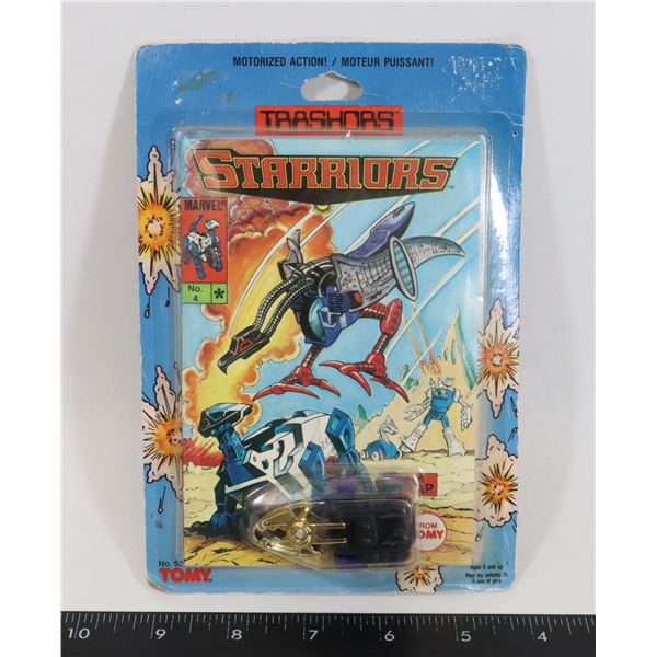 #1098 STARRIORS TRASHORS CARDED FIGURE TOMY 1984