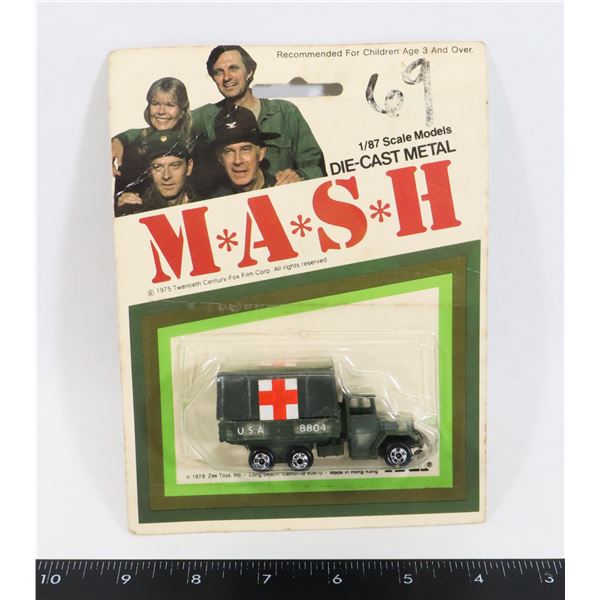 #1099 MASH TV SHOW DIE-CAST AMBULANCE 1976