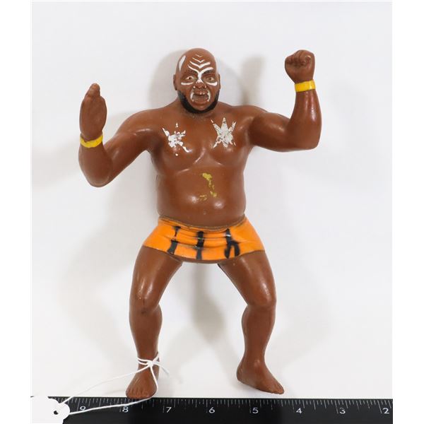 #1105 WWF LJN WRESTLER 1987 KAMALA