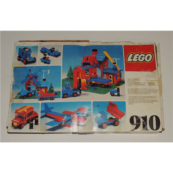 #1128 LEGO 910 BOXED SET ADVANCED BASIC SET 1976