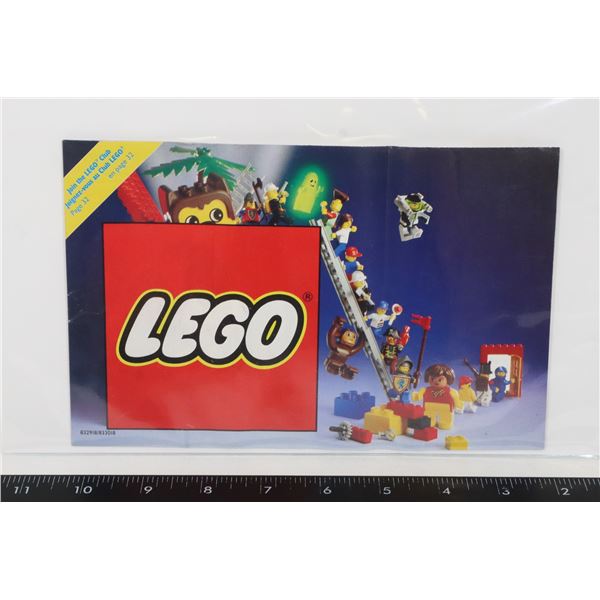 #1129 VINTAGE LEGO ADVERTISING BOOKLET 1991