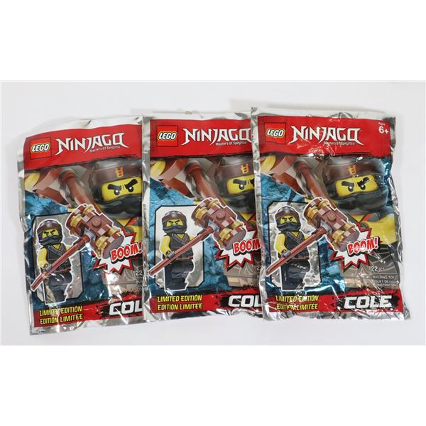 #1130 SEALED LEGO MINI FIGURE BAG NINJAGO COLE