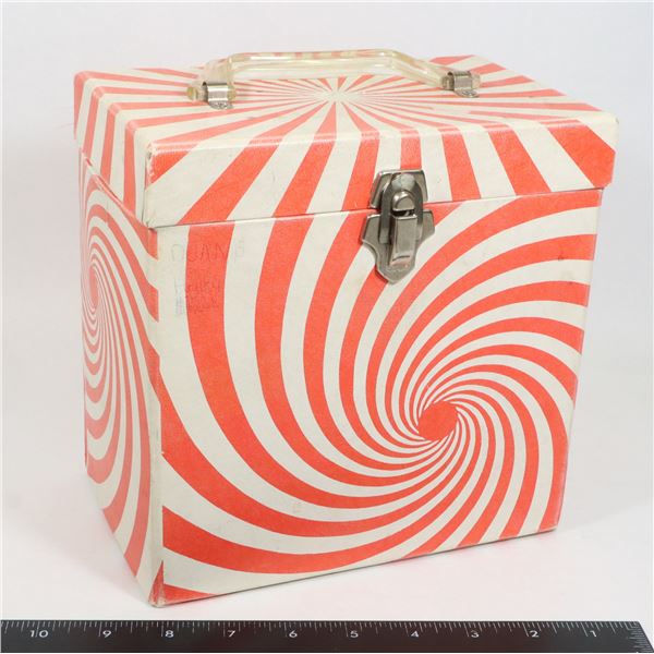 #1145 VINTAGE PLATTER-PAK 45 SINGLE RECORD CASE