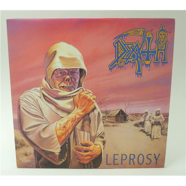 #1148 DEATH LEPROSY VINYL RECORD DEATH METAL 1988